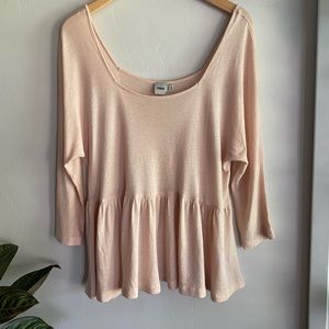 ASOS Oversized Drop Hem Top